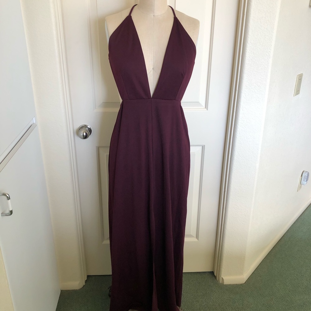 Purple dress